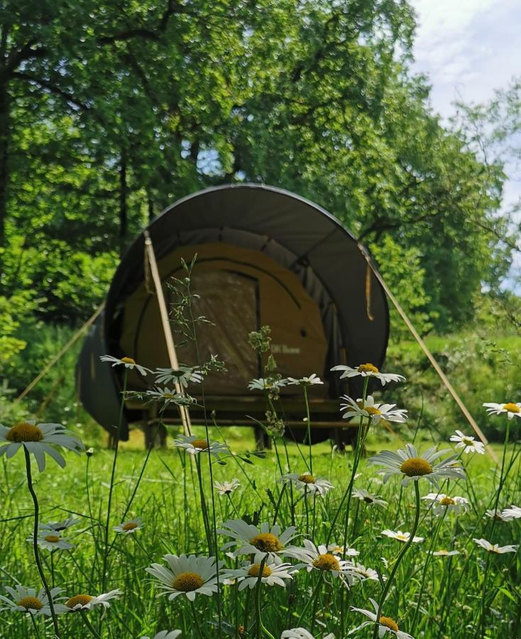 camping de la chagnée Saint-Aubin-le-Cloud Extérieur photo
