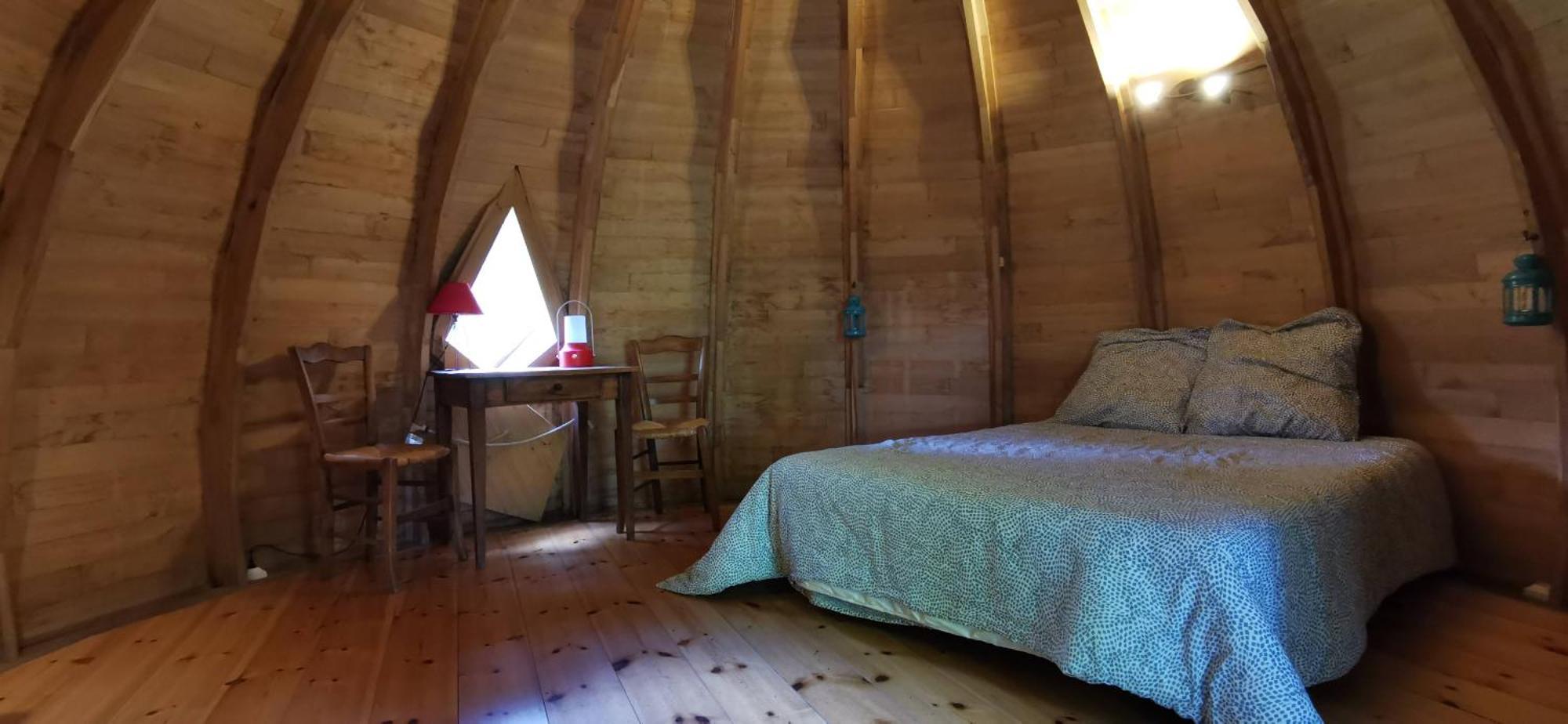 camping de la chagnée Saint-Aubin-le-Cloud Chambre photo